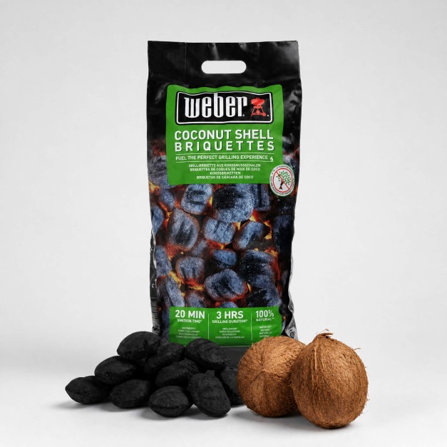 Briquetas de Coco 4 kg Weber®