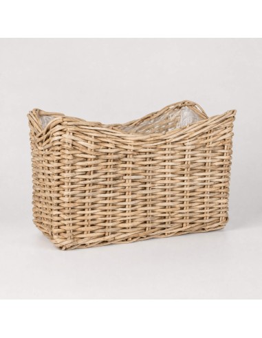 Cesta decorativa KLADOS- Ratán natural- 100 x 52 x 65 cm- Terrazza®