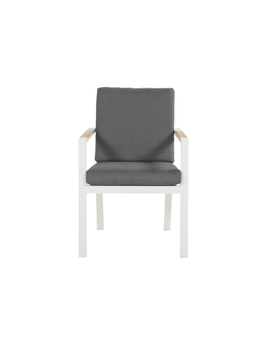 Hartman ® BREEZE silla color blanco / teca / gris
