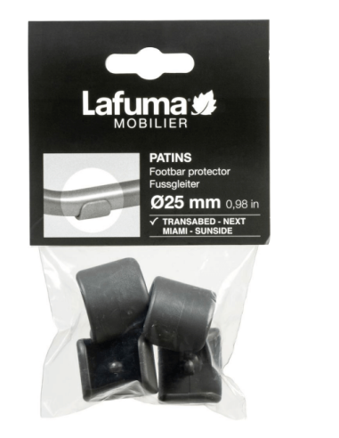 Lafuma ® conteras color negro Ø25 mm.
