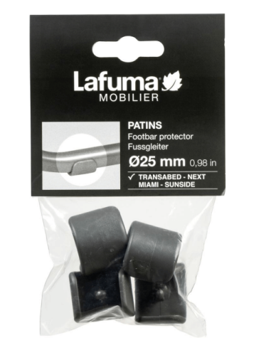Lafuma ® conteras color antracita Ø25 mm.